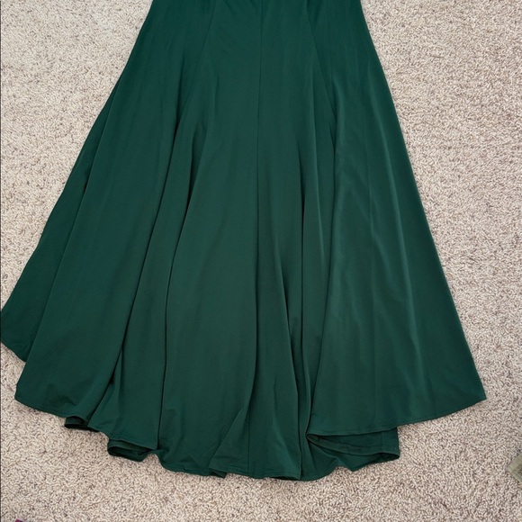 NWT JJs House Emerald Green Backless Dress Formal Prom size 6 221167 - Picture 5 of 7